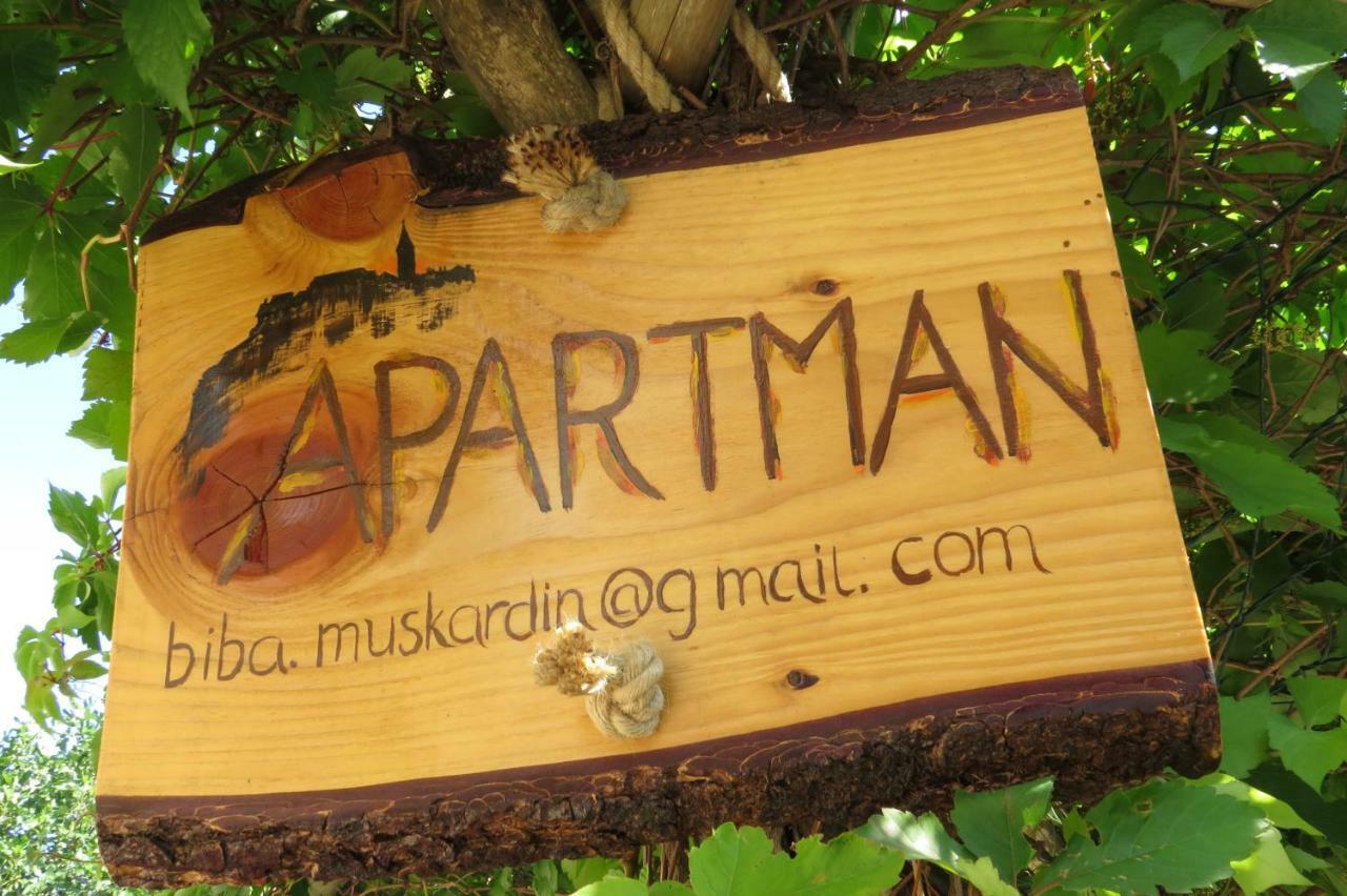 Apartman Biba Lubenice Bagian luar foto